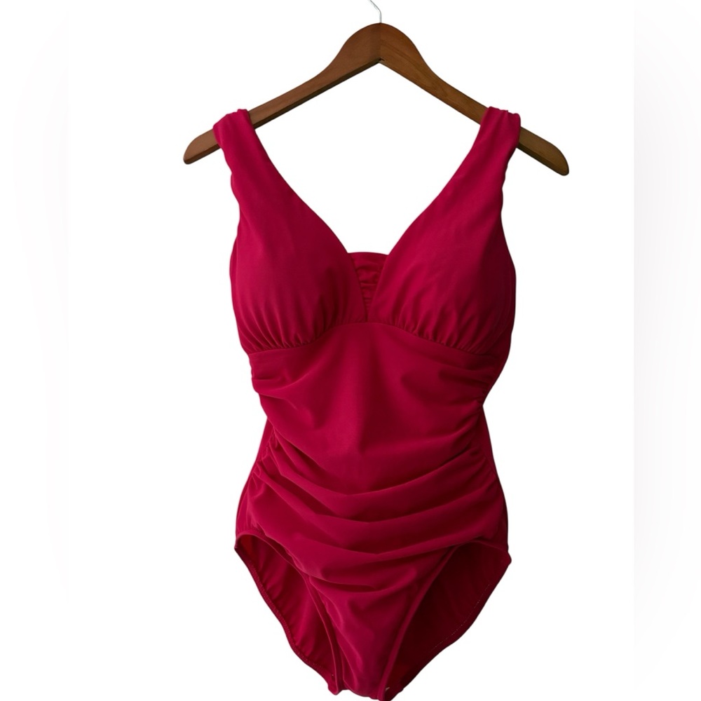 Lands End Slendersuit One Piece Bathing Suit - Picture 8 of 8